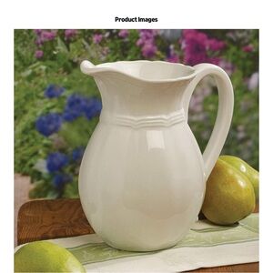 Mikasa French Countryside Ivory Pitcher